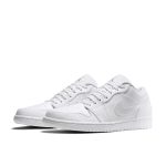 Air Jordan 1 Retro Low 'White Metallic Silver'