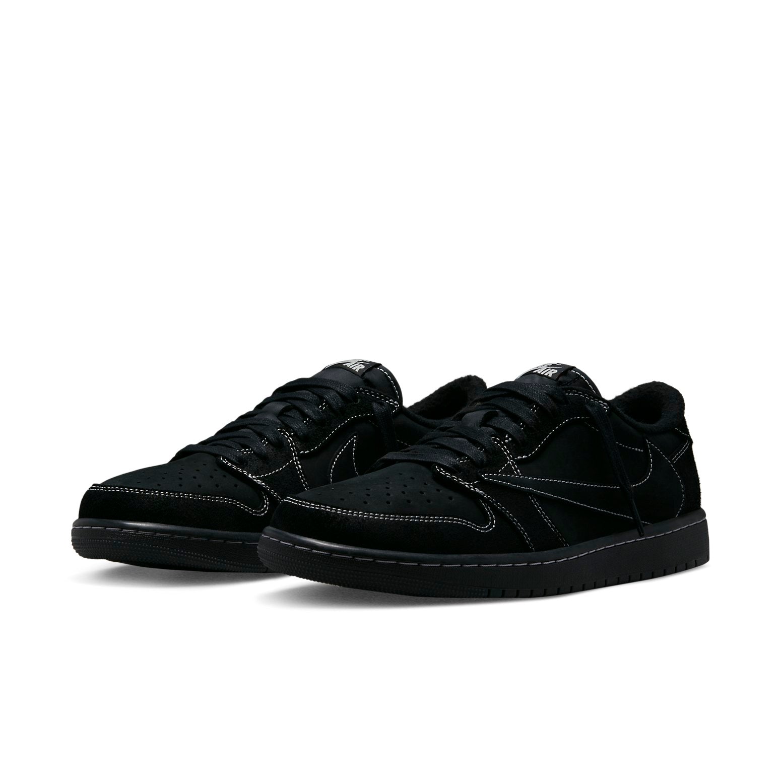 Air Jordan 1 Low OG SP x Travis Scott 'Black Phantom'