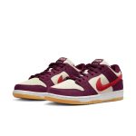 Nike SB Dunk Low 'Summit White Barely Rose University Red'