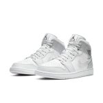 Air Jordan 1 Mid 'Swoosh Logo - Grey Camo'