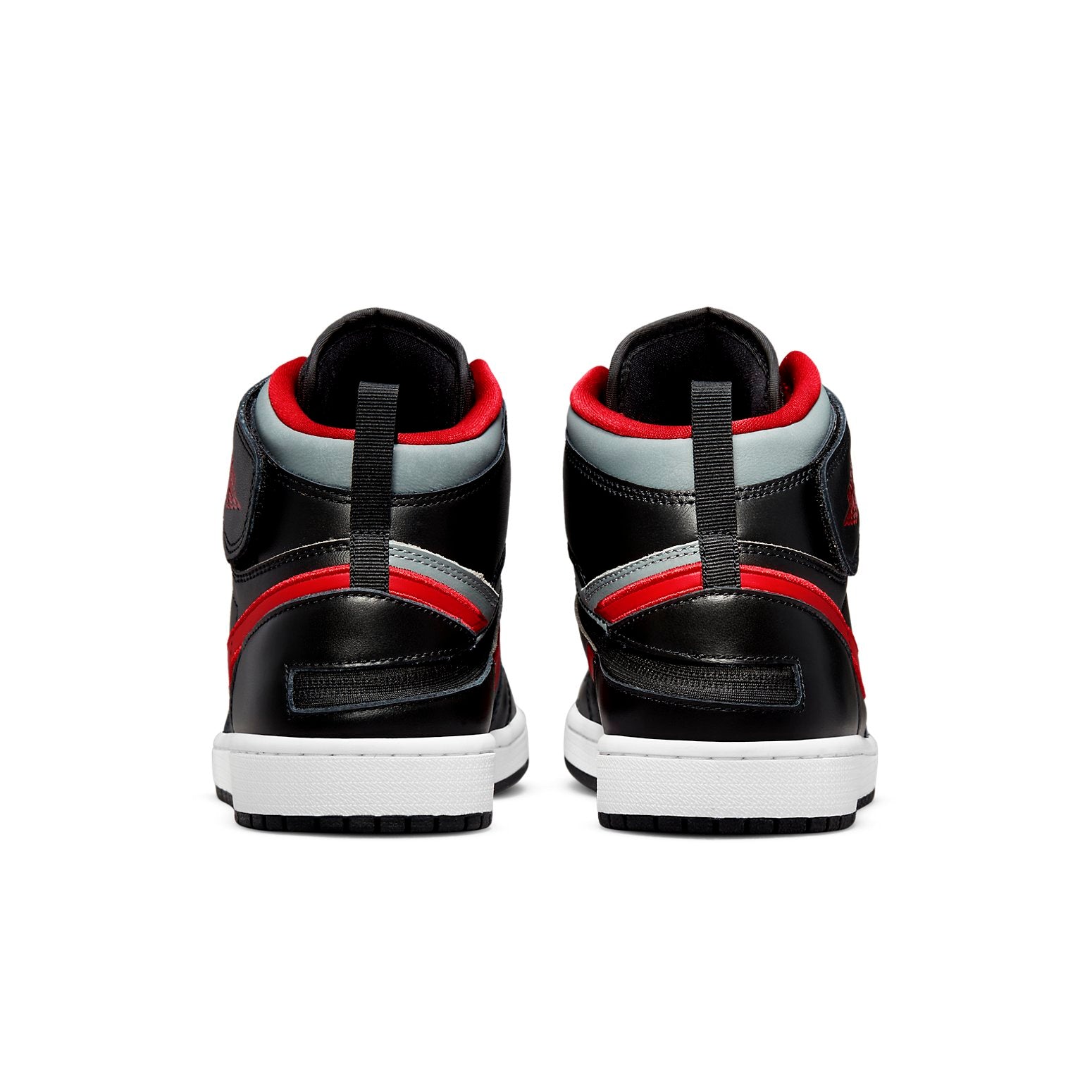 Air Jordan 1 High FlyEase 'Smoke Grey Gym Red'