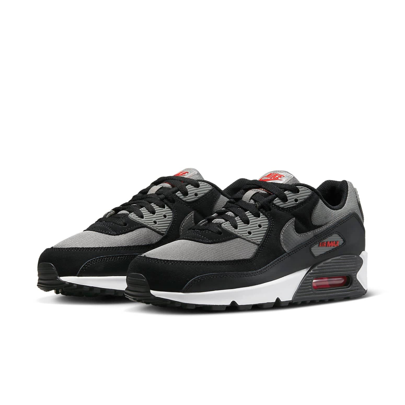 Nike Air Max 90 'Black Pewter Red'