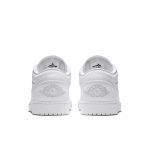 Air Jordan 1 Retro Low 'White Metallic Silver'