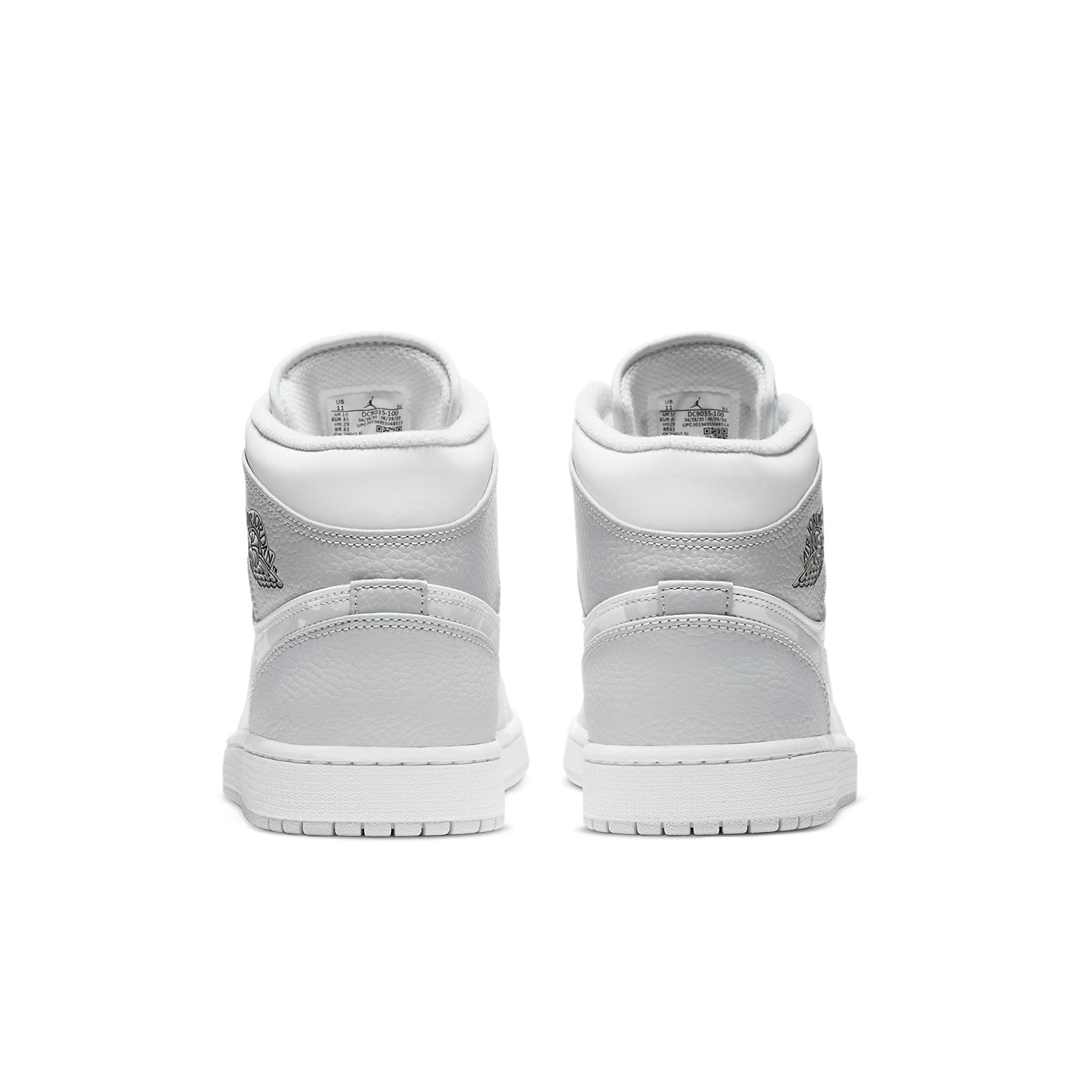 Air Jordan 1 Mid 'Swoosh Logo - Grey Camo'