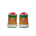 Jordan Air Jordan 1 Mid Wheat Watermelon