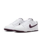 Nike Dunk Low Retro 'White Night Maroon'