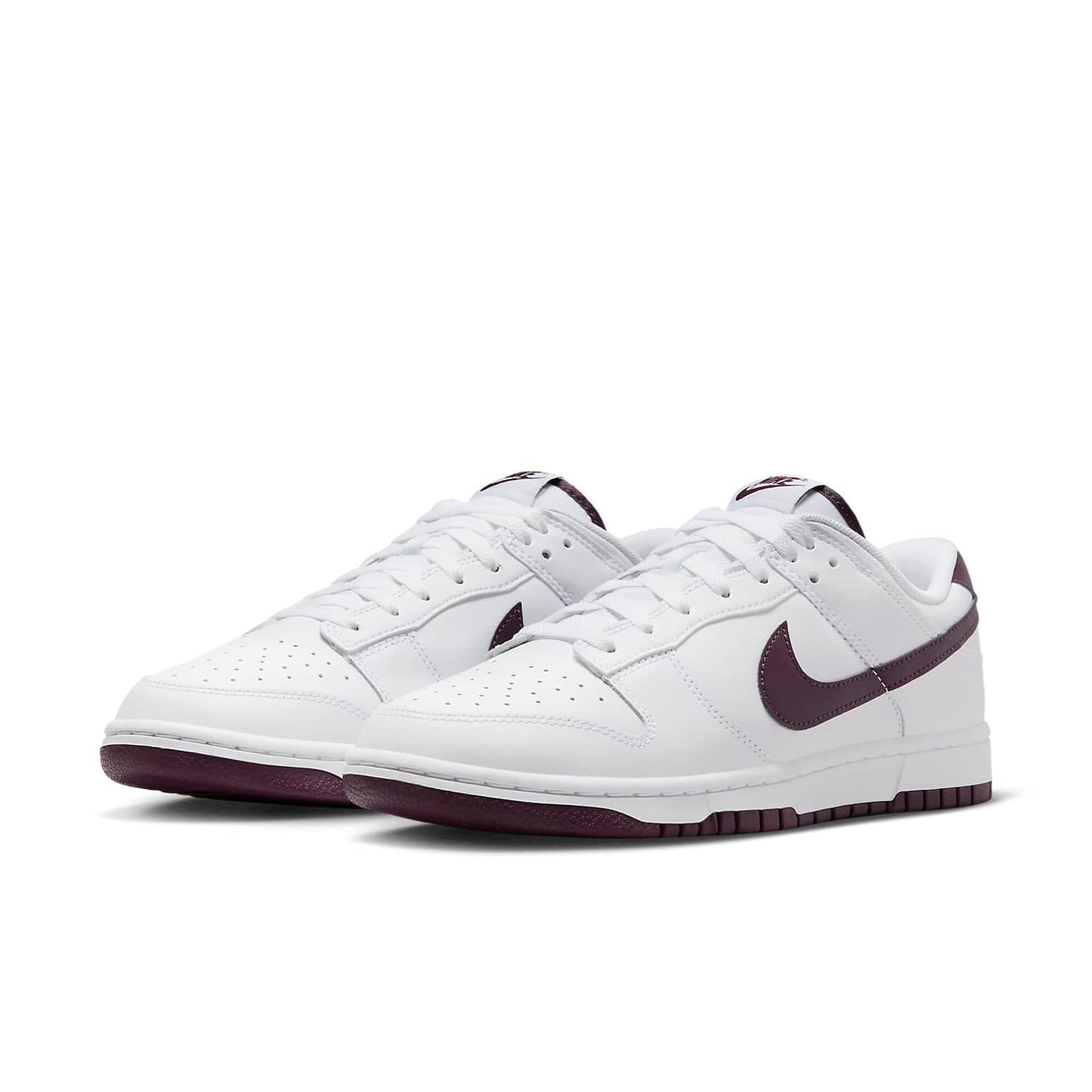 Nike Dunk Low Retro 'White Night Maroon'