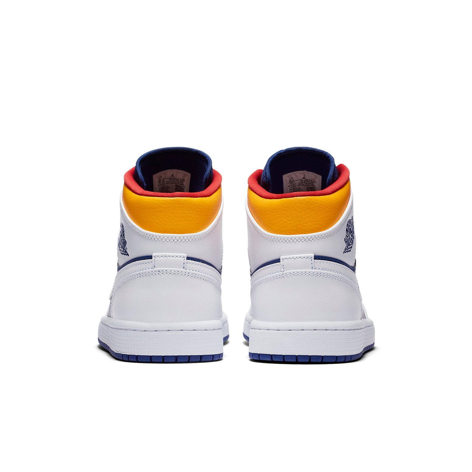 Air Jordan 1 Mid 'White Deep Royal Blue'
