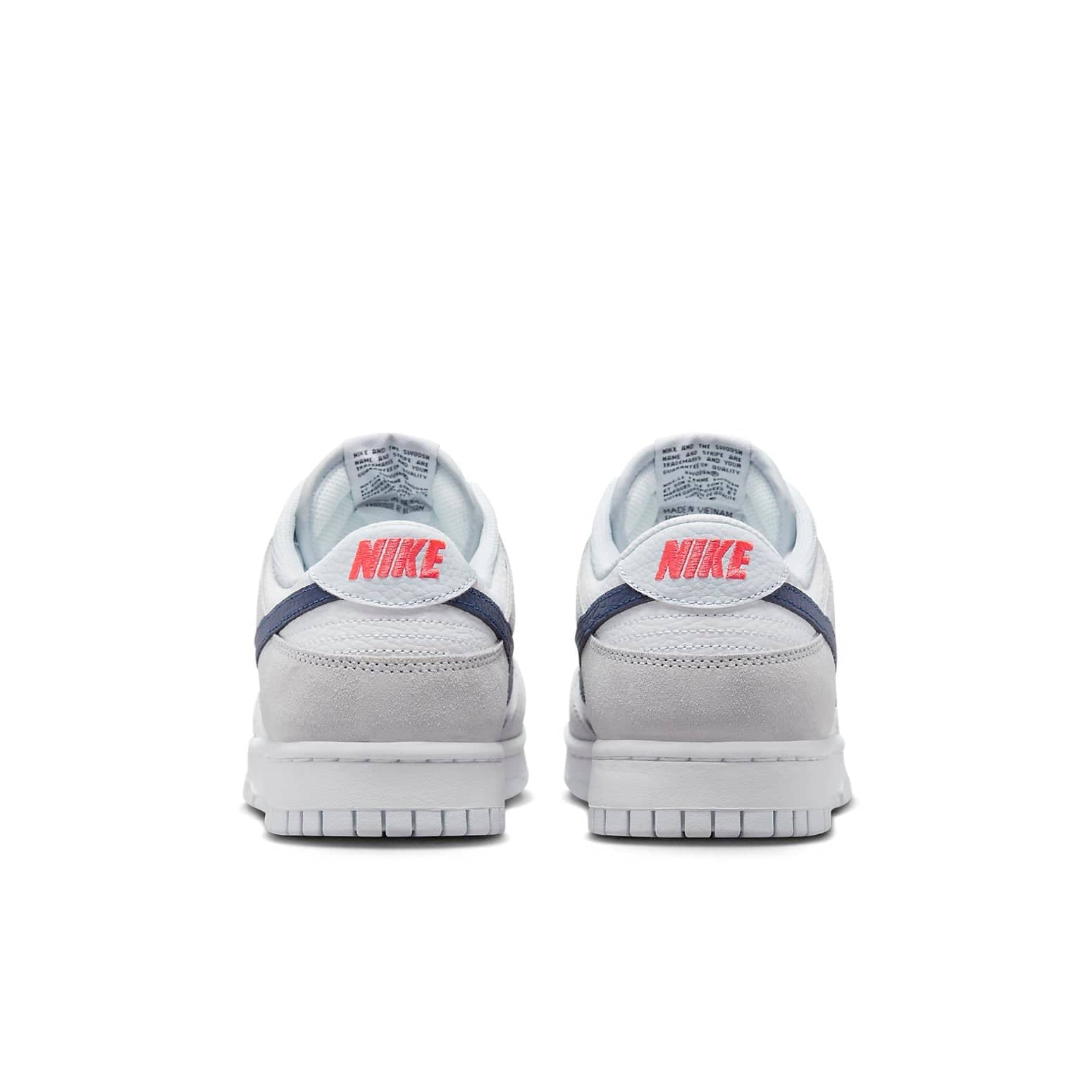 Nike Dunk Low 'Mini Swoosh - White Grey Navy Aqua'