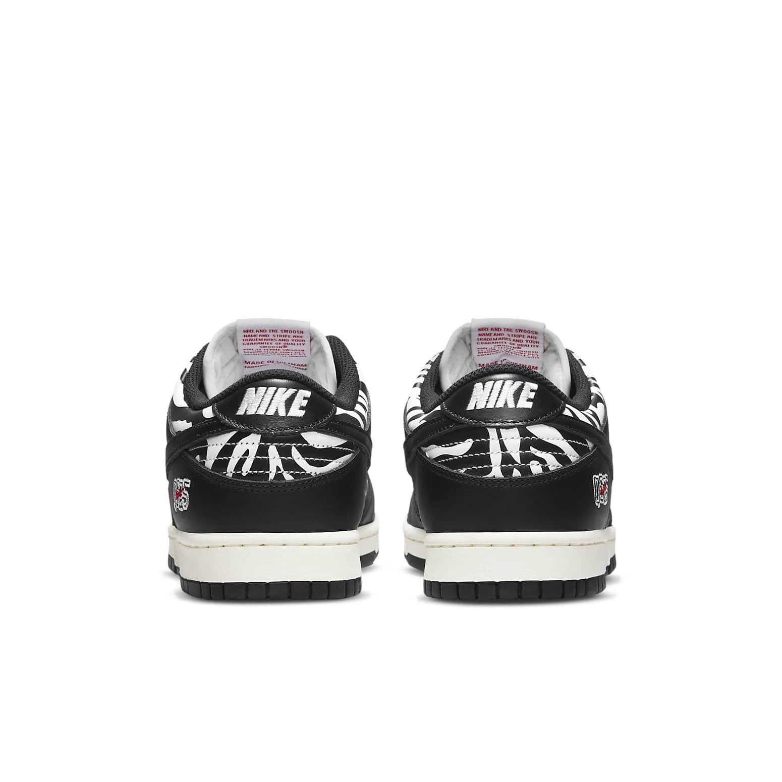 Nike X Quartersnacks SB Dunk Low 'Little Debbies Zebra Cakes'
