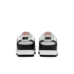 Nike Dunk Low 'Black Total Orange Mini Swoosh'