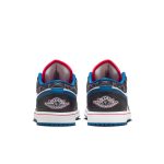 Air Jordan 1 Low 'White Industrial Blue Siren Red'