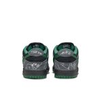 Nike x There Skateboard SB Dunk Low Pro 'Anthracite Gorge Green'