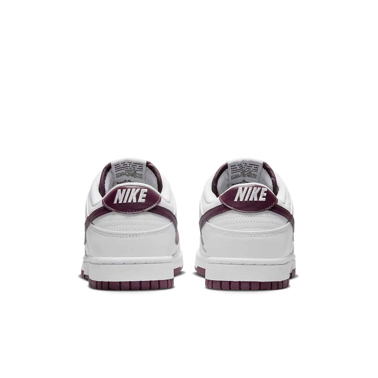 Nike Dunk Low Retro 'White Night Maroon'