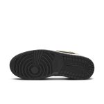 Air Jordan 1 Low 'White Black Metallic Gold Swoosh'