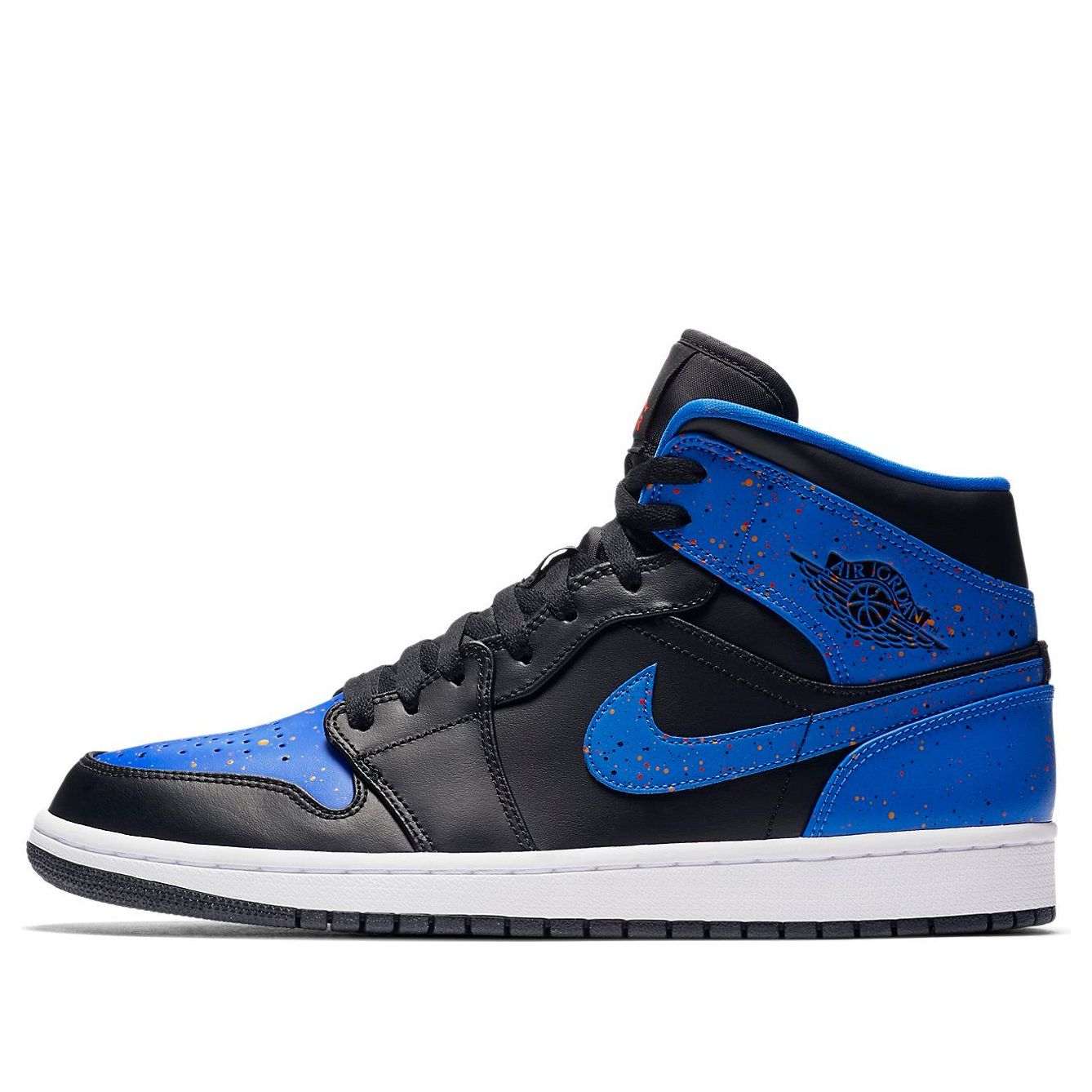 Air Jordan 1 Mid 'Royal Splatter'