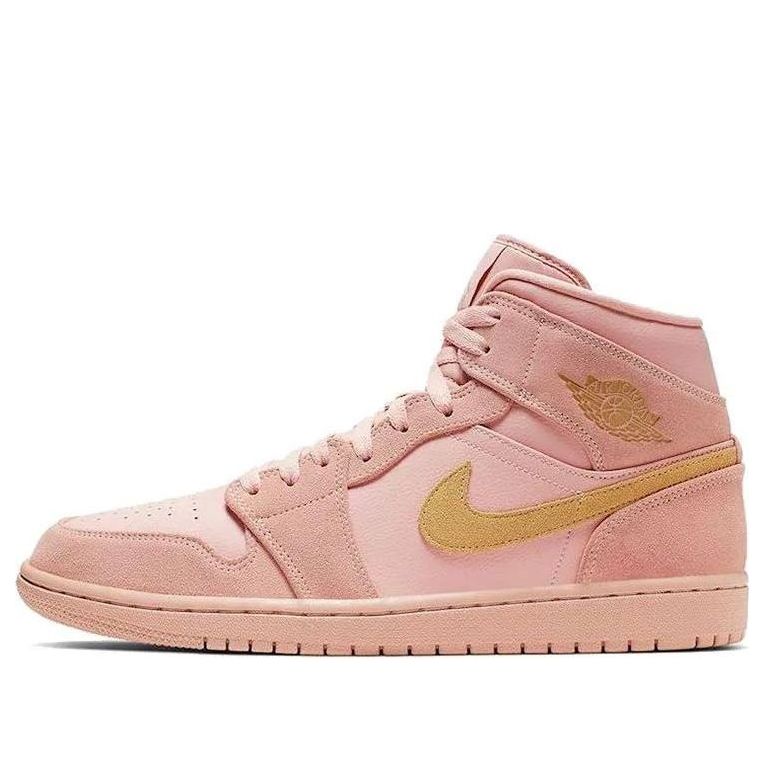 Air Jordan 1 Mid 'Coral Gold'