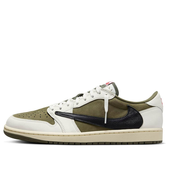 Air Jordan 1 Retro Low OG SP x Travis Scott 'Reverse Olive'