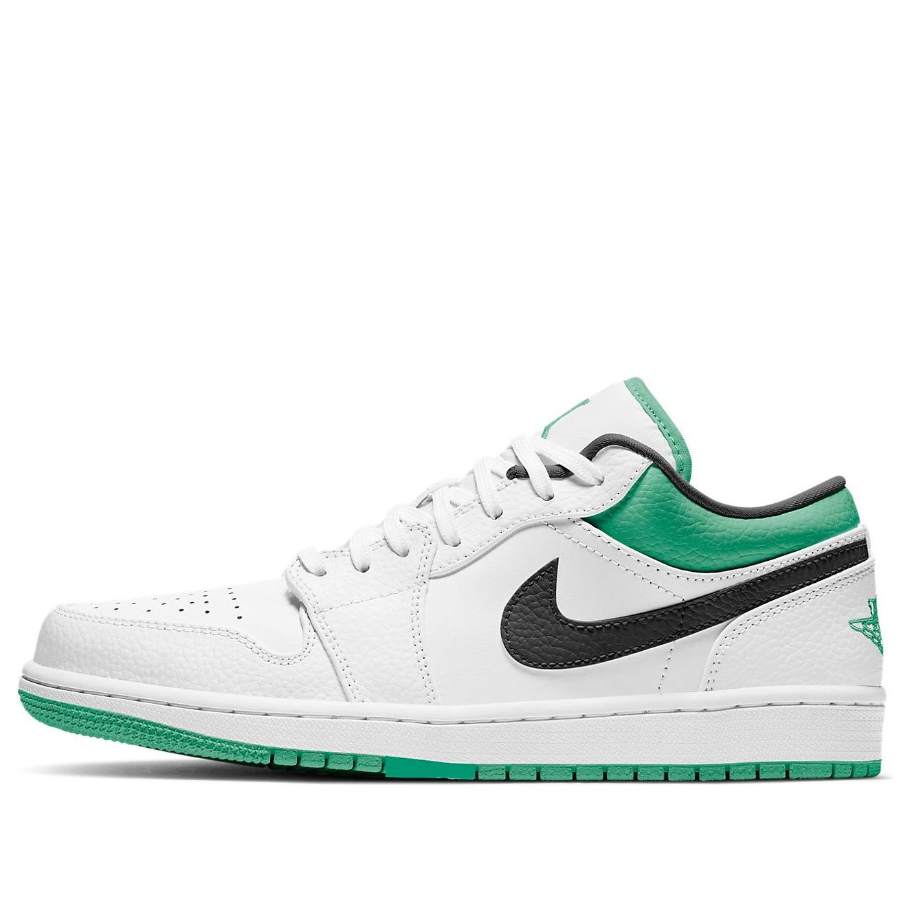 Air Jordan 1 Low 'White Lucky Green'