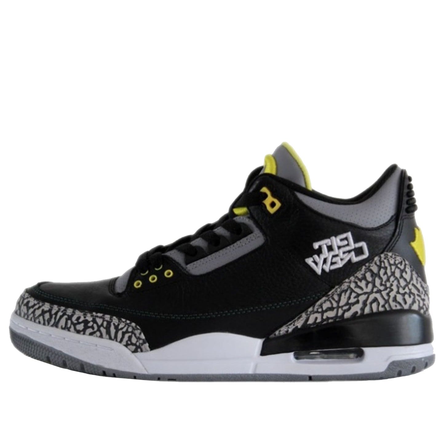 Air Jordan 3 Retro Oregon Ducks Pit Crew Black