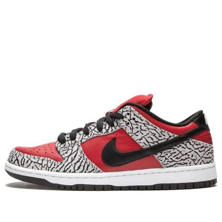 Nike x Supreme SB Dunk Low Premium 'Red Cement'