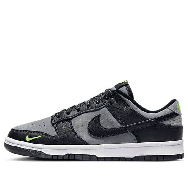 Nike Dunk Low 'Black Grey Green Strike'