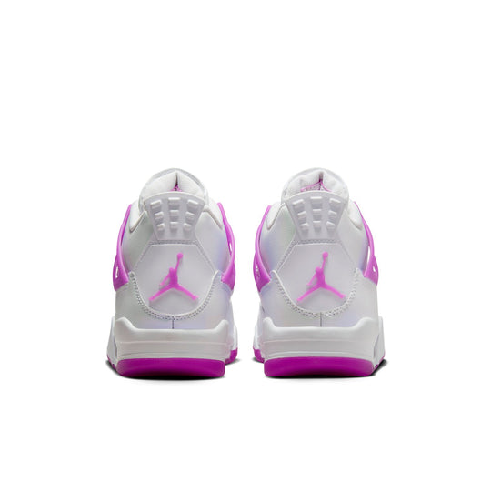 (GS) Air Jordan 4 'Hyper Violet'