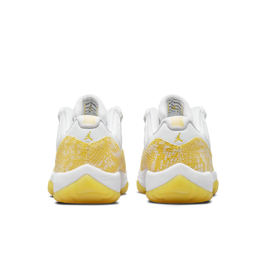 (WMNS) Air Jordan 11 Retro Low 'Yellow Snakeskin'