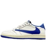 Air Jordan 1 Retro Low Og Sp Fragment X Travis Scott Sail Military Blue