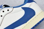 Air Jordan 1 Retro Low Og Sp Fragment X Travis Scott Sail Military Blue
