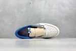 Air Jordan 1 Retro Low Og Sp Fragment X Travis Scott Sail Military Blue