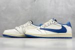 Air Jordan 1 Retro Low Og Sp Fragment X Travis Scott Sail Military Blue