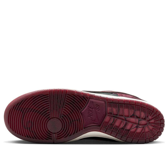 Nike x Riot Skateshop SB Dunk Low 'Mahogany Dark Beetroot' FZ1289-200